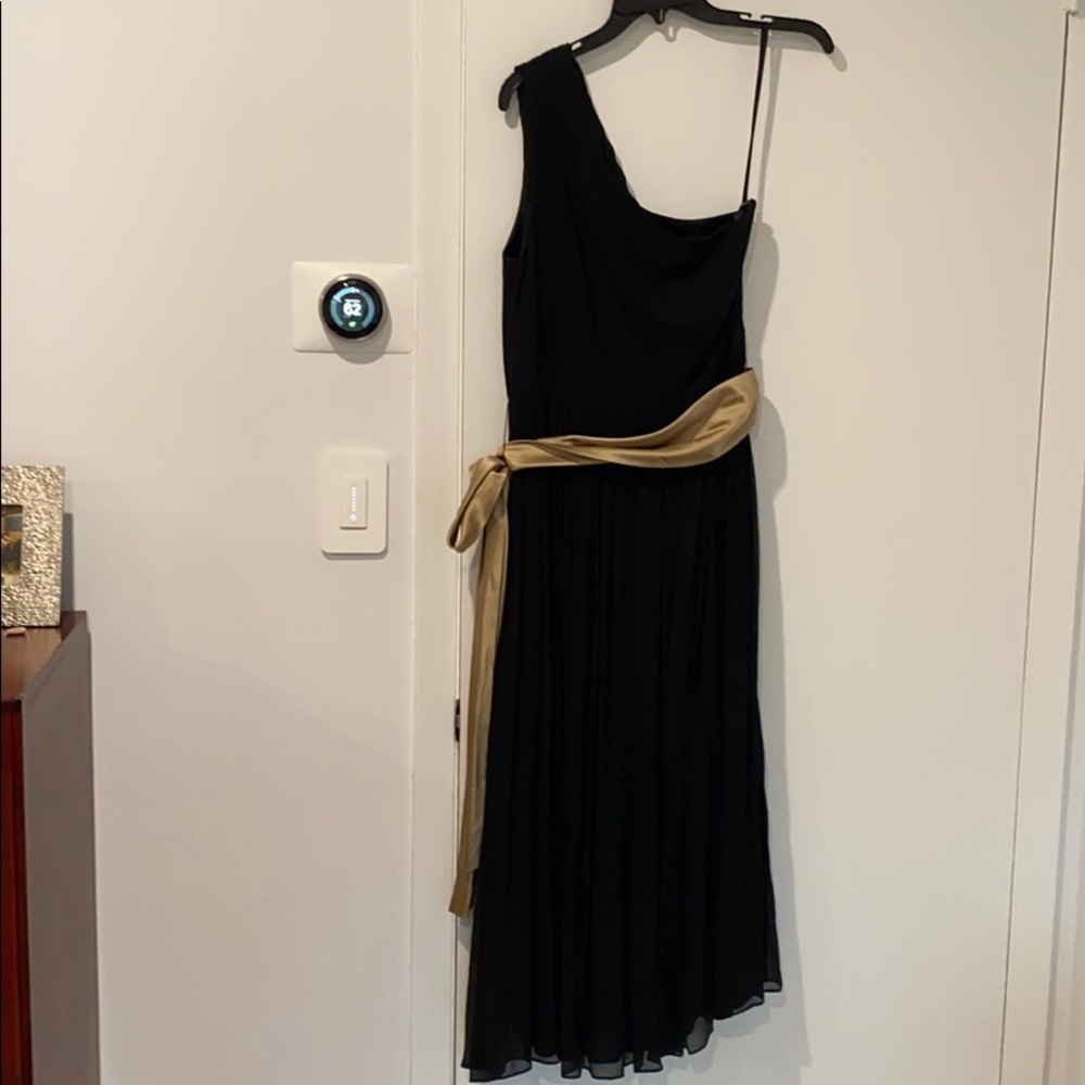 Banana Republic tee-length dress.